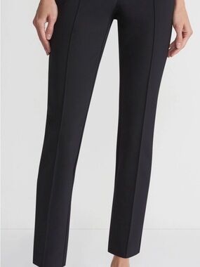 Lafayette 148 New York Black Cropped Ankle Pants